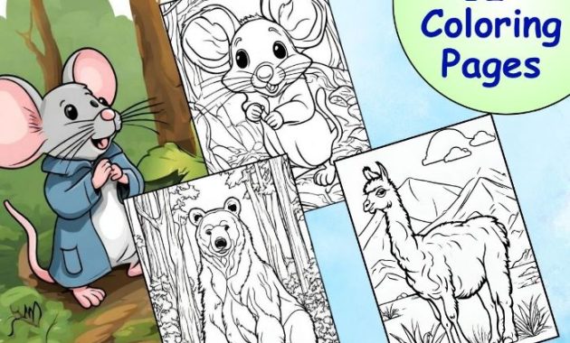 Cool Animal Coloring Worksheets for 12+