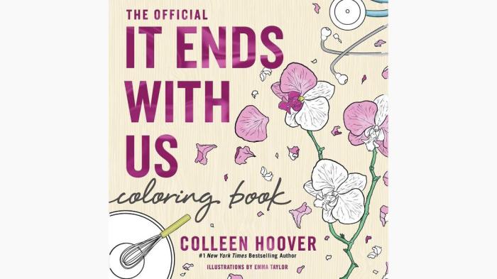 Colleen hoover coloring book inside