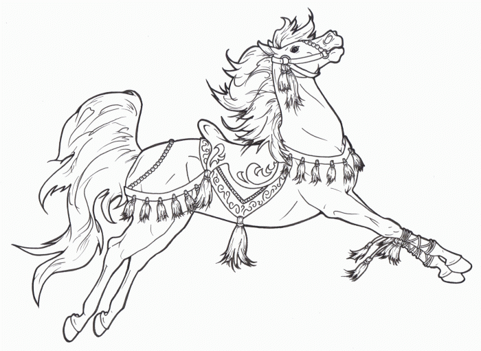 Carousel animals coloring book