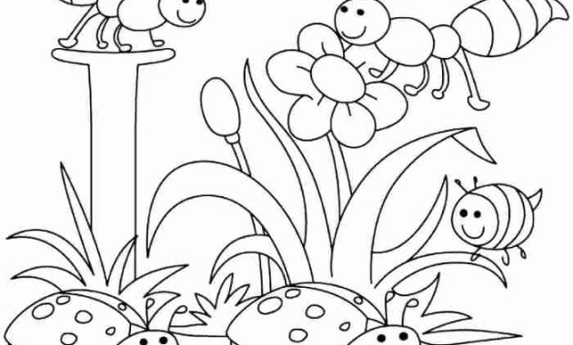 Free Printable Springtime Animal Coloring Pages