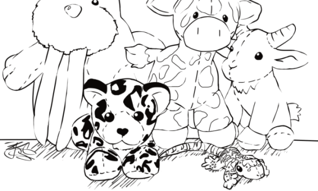 Cute Stuffed Animal Coloring Pages A Comprehensive Guide