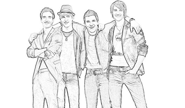 Big Time Rush Coloring Book Unleash Your Inner Fan!