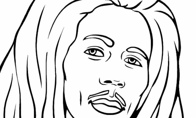 Bob Marley Coloring Book One Love, One Color