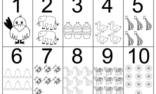 Coloring Book with Number Guide A Comprehensive Guide