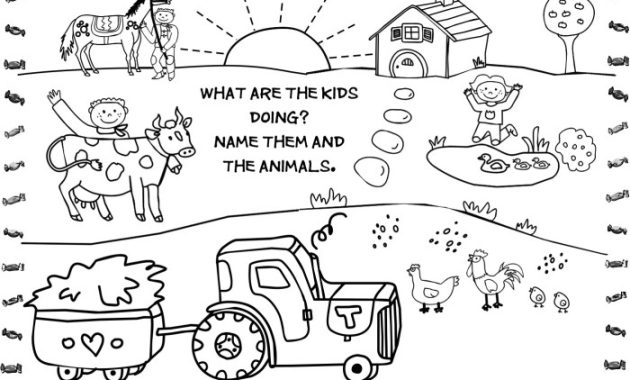 Farm Animals to Coloring A Creative Guide