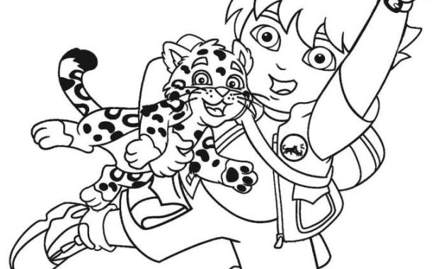 Diego Animals Coloring Page A Comprehensive Guide