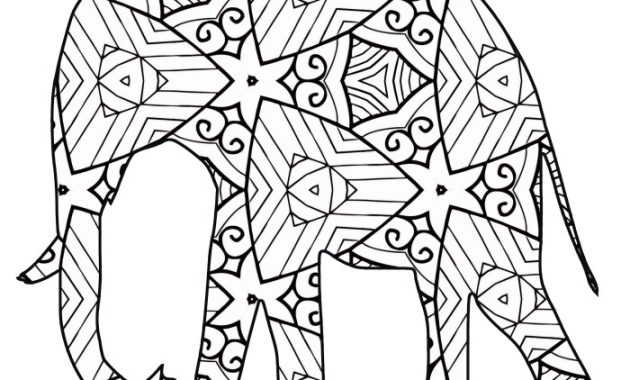 Geometric Animal Coloring Book A Creative Guide