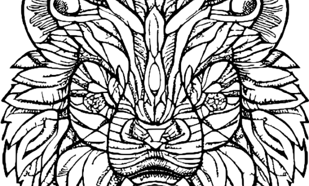 Exotic Animals Coloring Pages A Creative Journey