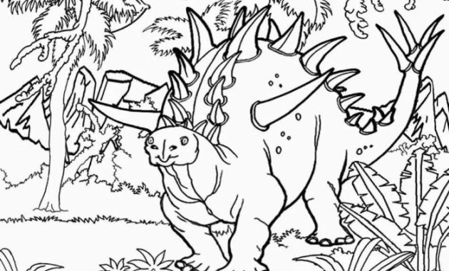 Dinosaurs and Extinct Animals Coloring Pages Rock!