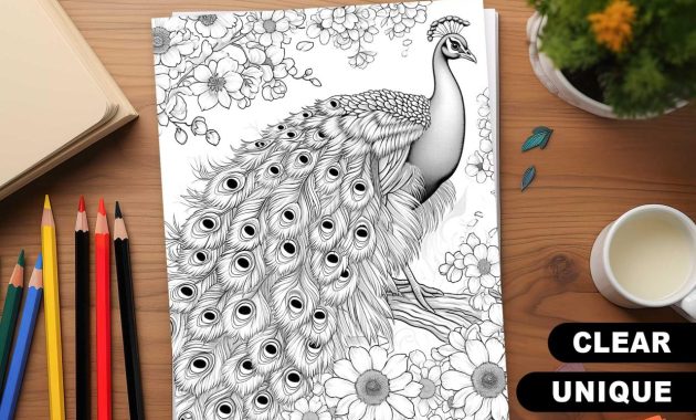 Grayscale Coloring Pages to Print Animal Designs