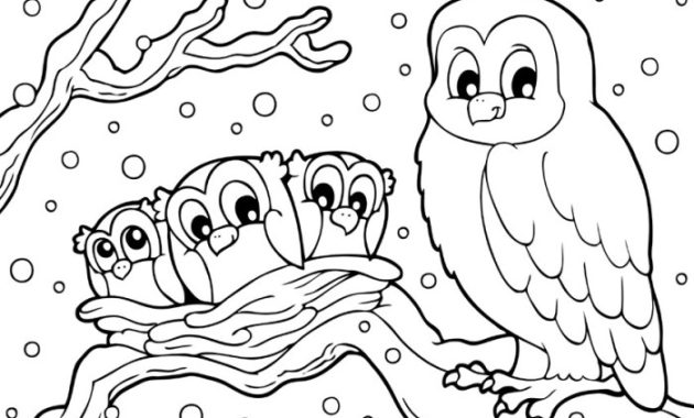 Winter Animals Coloring Pictures A Creative Guide