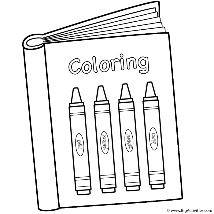 Coloring book in japanese