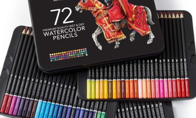 Best Watercolor Pencils for Coloring Books