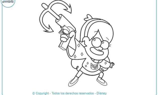 Gravity Falls Coloring Pages Anime