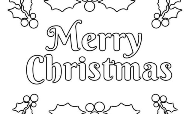 Coloring Book Christmas Images A Festive Guide