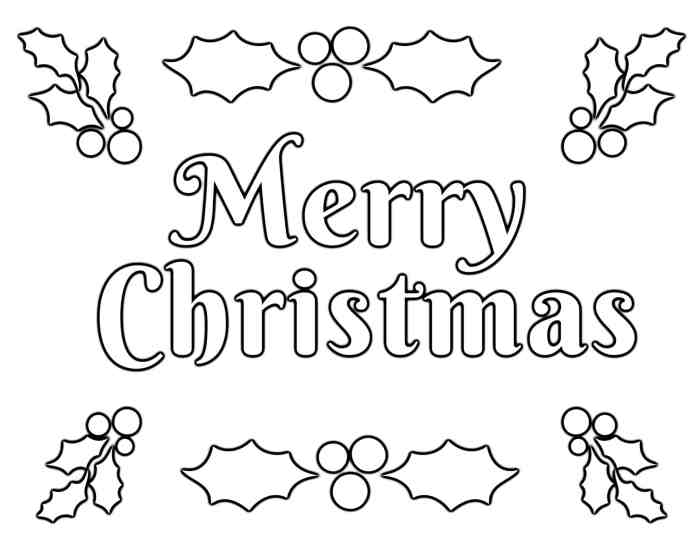 Coloring book christmas images