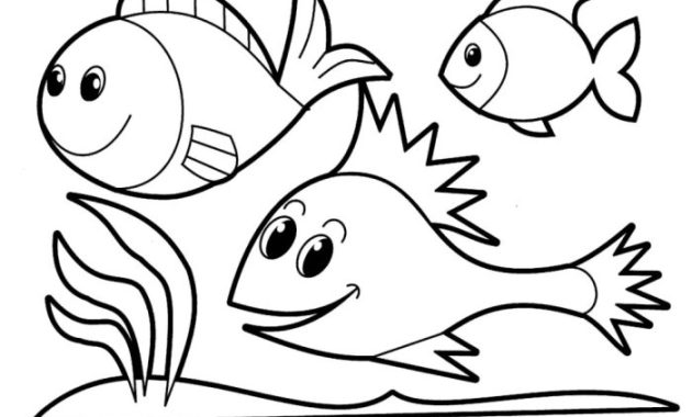 Fall Animal Coloring Pages Easy Outline