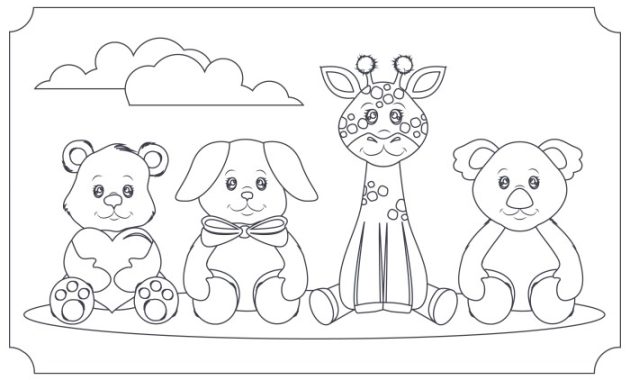 Adorable Animals Coloring Book Fun for Kids