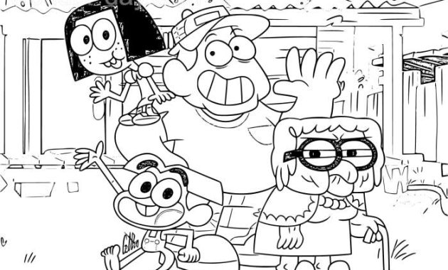 Big City Greens Coloring Book A Creative Venture