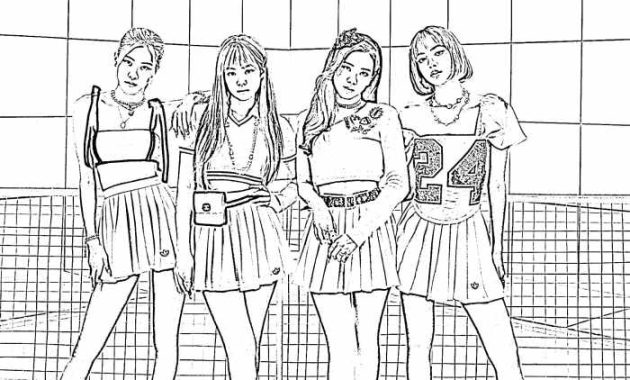 Blackpink Coloring Book PDF A Deep Dive