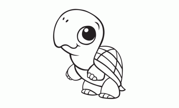 Coloring Pages of Cute Baby Animals