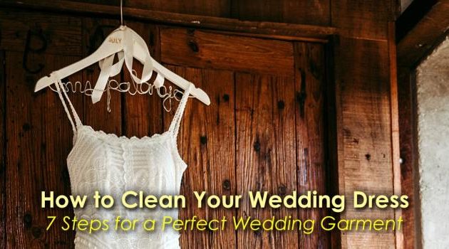 How to Clean a Wedding Dress