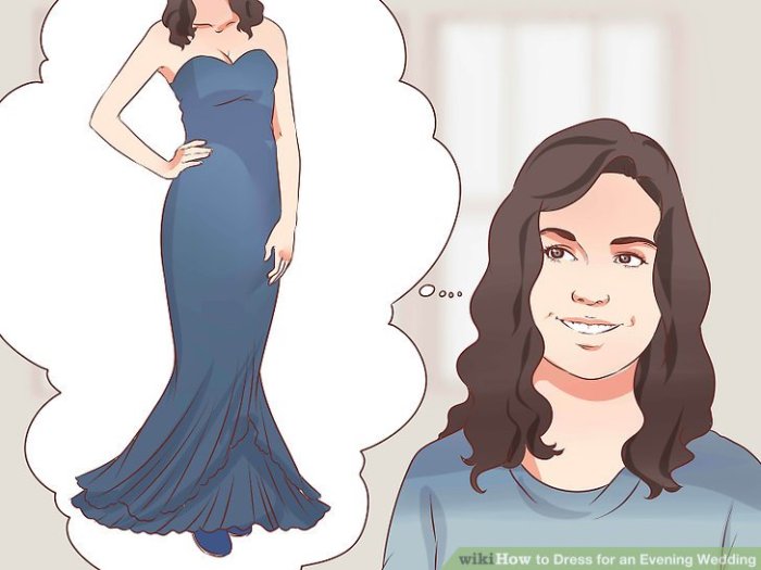 How to dress wedding