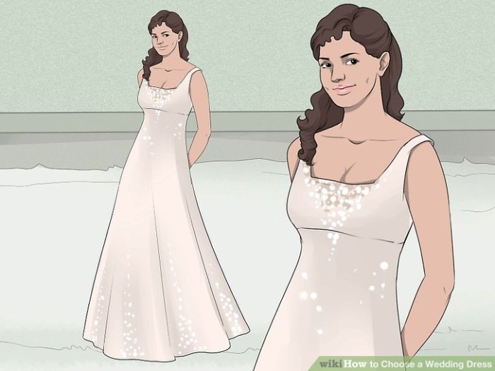 How to pick a wedding dress