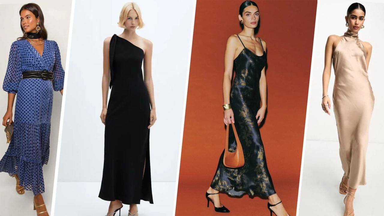 Early fall wedding guest dresses