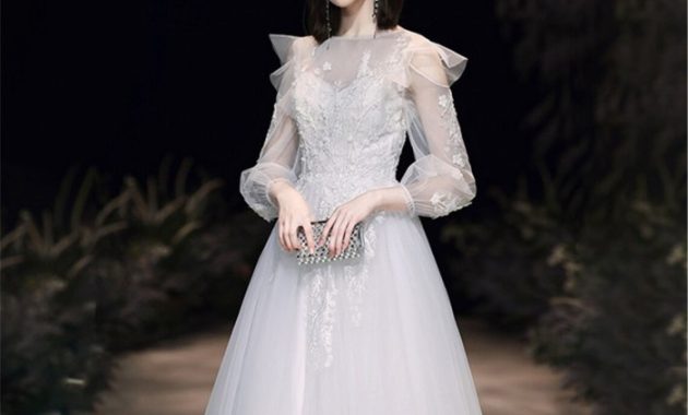 Long Sleeve Tulle Wedding Dress Guide