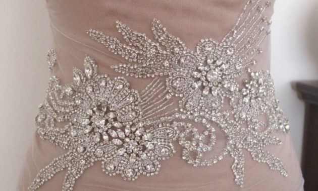 Wedding Dresses with Rhinestones A Sparkling Guide