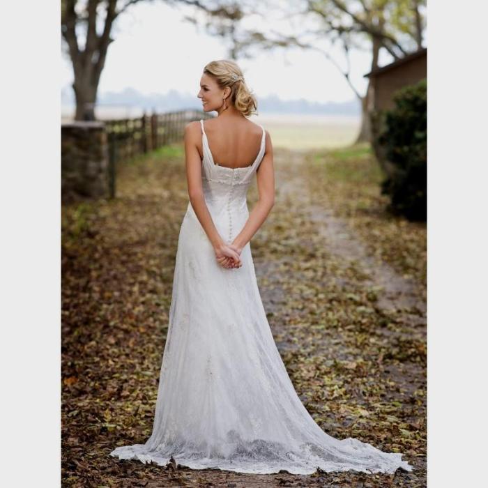 Wedding dresses outdoor wedding